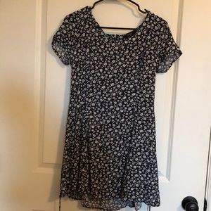 Floral dress.